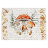 Whimsical Forest Mushroom  letter Boerderij Groot Cadeauzakje (Voorkant)
