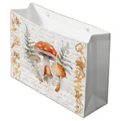 Whimsical Forest Mushroom  letter Boerderij Groot Cadeauzakje (Voorkant Gekanteld)