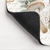 Whimsical Forest Mushroom  letter Boerderij Muismat (Hoek)