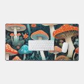 Whimsical Forest Mushrooms Illustratie Bureaumat (Keyboard & Muis)