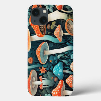 Whimsical Forest Mushrooms Illustratie Case-Mate iPhone Case