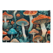 Whimsical Forest Mushrooms Illustratie Kussensloop (Achterkant)