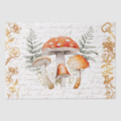 Whimsical Forest Paddestoel  letter Decoupage Tissuepapier (Voorkant)