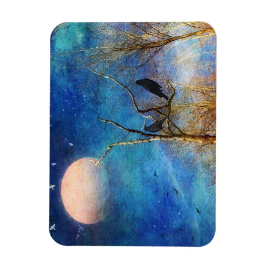 Whimsical Forest Scene Flexible Magnet Magneet (Verticaal)