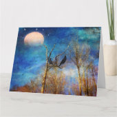 Whimsical Forest Scene Kaart (Voorkant)