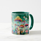 Whimsical Forest Scene Mok (Voorkant rechts)