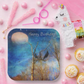 Whimsical Forest Scene Papieren Bordje (Feest)