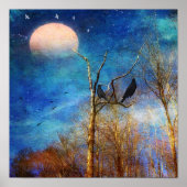 Whimsical Forest Scene Poster (Voorkant)