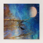 Whimsical Forest Scene Puzzle Legpuzzel (Horizontaal)