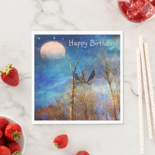 Whimsical Forest Scene Servet (Insitu)