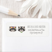 Whimsical Forest wasberen rustieke bruiloft Etiket (Insitu)