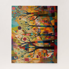 Whimsical Forestscape Legpuzzel