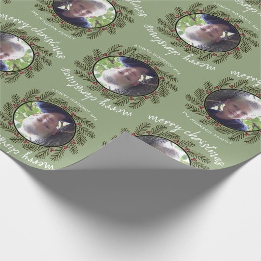 Whimsical-foto - Calligrafie - Branches Cadeaupapier (Hoek)