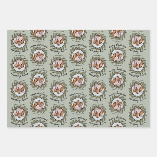 Whimsical-foto - Calligrafie - Branches Inpakpapier Vel (Voorkant 3)