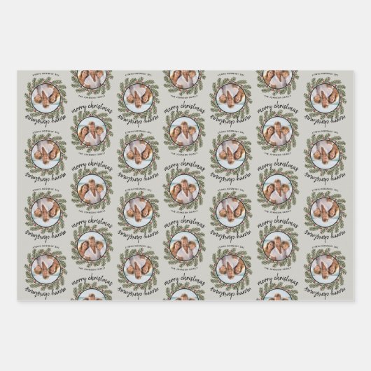 Whimsical-foto - Calligrafie - Branches Inpakpapier Vel (Voorkant 2)