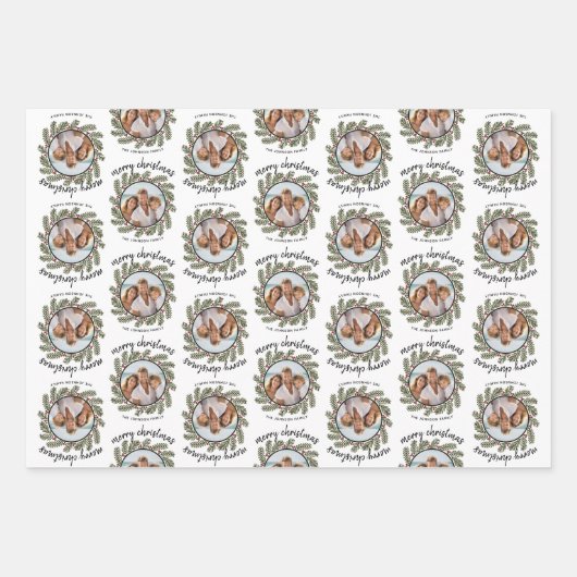 Whimsical-foto - Calligrafie - Branches Inpakpapier Vel (Voorkant)