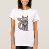 Whimsical Fox Custom T-shirt (Voorkant)
