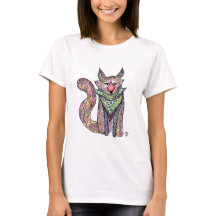 Whimsical Fox Custom T-shirt