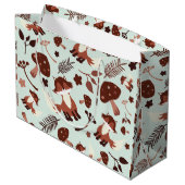 Whimsical Fox Groot Cadeauzakje (Achterkant Gekanteld)