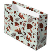 Whimsical Fox Groot Cadeauzakje (Voorkant Gekanteld)