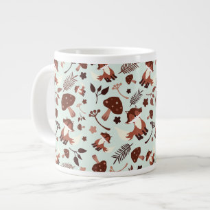 Whimsical Fox Grote Koffiekop