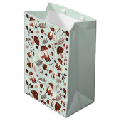 Whimsical Fox Medium Cadeauzakje (Voorkant Gekanteld)