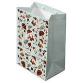 Whimsical Fox Medium Cadeauzakje (Achterkant Gekanteld)