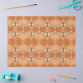 Whimsical Fox - Oranje trendy weefselpapier Tissuepapier (Craft)