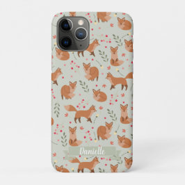 Whimsical Fox Pattern Case-Mate iPhone Case