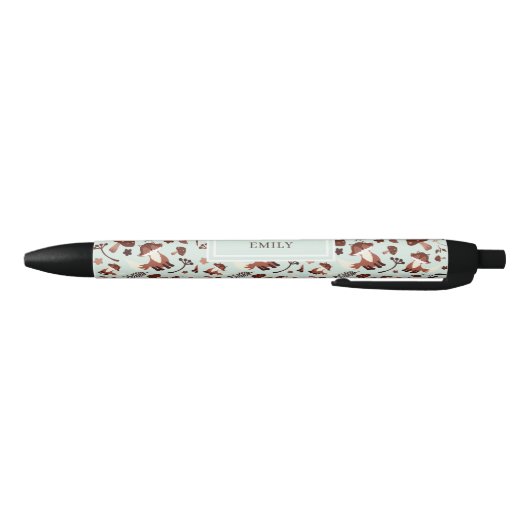 Whimsical Fox zwarte inkt pen (Bodem)
