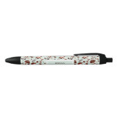 Whimsical Fox zwarte inkt pen (Bovenkant)