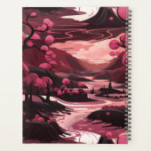 Whimsical Framboos landschap Planner (Achterkant)