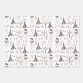 Whimsical French Inpakpapier Vel (Voorkant)