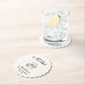Whimsical Fresh Off The Market Bridal Shower  Kartonnen Onderzetters (Insitu)