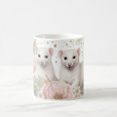 Whimsical Fretten en Floral Fantasy Koffiemok (Center)