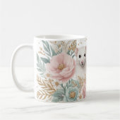 Whimsical Fretten en Floral Fantasy Koffiemok (Links)