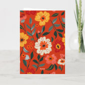 Whimsical Frida Kahlo Happy Cinco de Mayo Feestdagen Kaart (Achterkant)