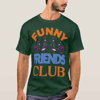 Whimsical Friends Club Emblem T-shirt
