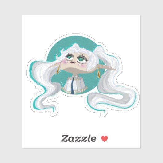 Whimsical Frieren Sticker (Vel)