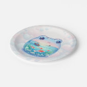 Whimsical Frog Adventure Verjaardagspapier Bord (Gekanteld)