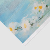 Whimsical Frog in Floral Pet Decoupage Tissuepapier (Detail)