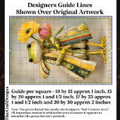 Whimsical Frog met Spring Flowers DL8R Decoupage Tissuepapier