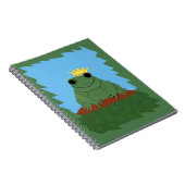 Whimsical Frog Prince met Crown Notitieboek (Rechterzijde)