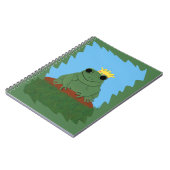 Whimsical Frog Prince met Crown Notitieboek (Linkerzijde)