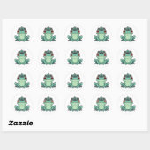 Whimsical Frog Prince Sticker Design (Vel)