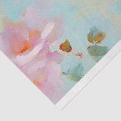 Whimsical Frog Princess Floral Art Decoupage Tissuepapier (Detail)