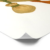 Whimsical Frog Rijden op een eend Poster (Hoek)