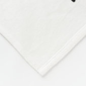 Whimsical Frog Wizard gaat Tom voor gek zetten Fleece Deken (Hoek)