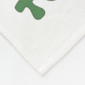 Whimsical Frog Wizard gaat Tom voor gek zetten Fleece Deken (Hoek)