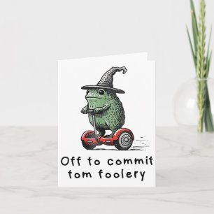 Whimsical Frog Wizard gaat Tom voor gek zetten Kaart